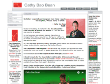 Tablet Screenshot of cathybaobean.com